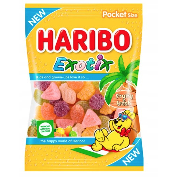 HARIBO ΖΑΧΑΡΩΤΑ EXOTIX 100γρ
