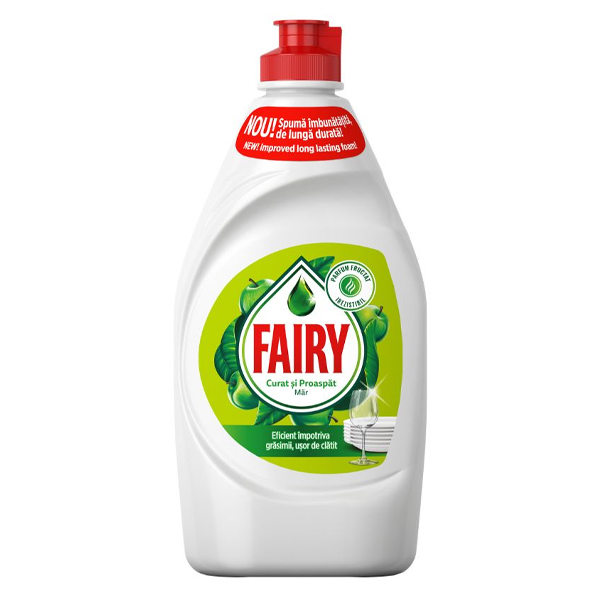 ΥΓΡΟ ΠΙΑΤΩΝ FAIRY CLEAN & FRESH ΜΗΛΟ 450ml ΕΙΣΑΓΩΓΗΣ