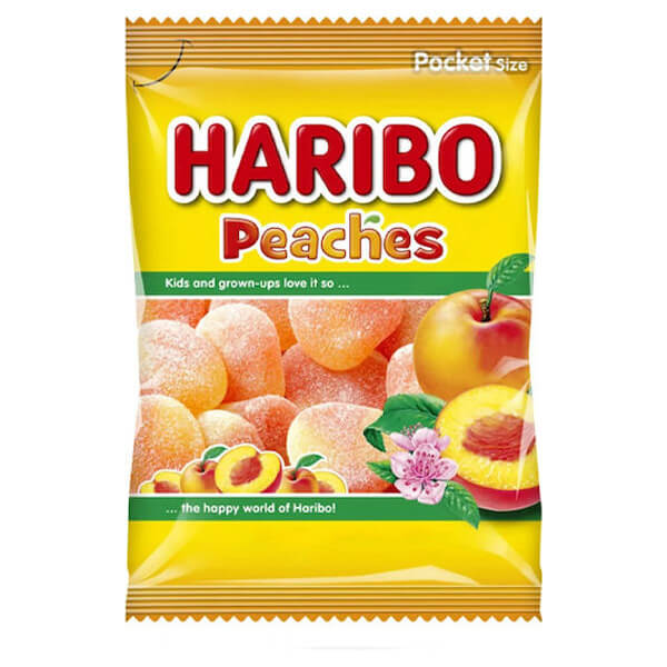 HARIBO ΖΑΧΑΡΩΤΑ PEACHES 100γρ