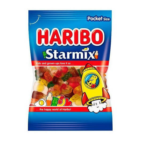 HARIBO ΖΑΧΑΡΩΤΑ STARMIX 80γρ