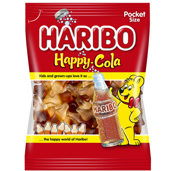 HARIBO ΖΑΧΑΡΩΤΑ HAPPY COLA 100γρ