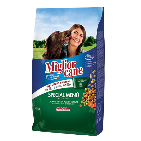 ΣΚΥΛΟΤΡΟΦΗ MIGLIOR ΚΡΟΚΕΤΑ SPECIAL MENU ΚΟΤΟΠΟΥΛΟ-ΛΑΧΑΝΙΚΑ 4kg