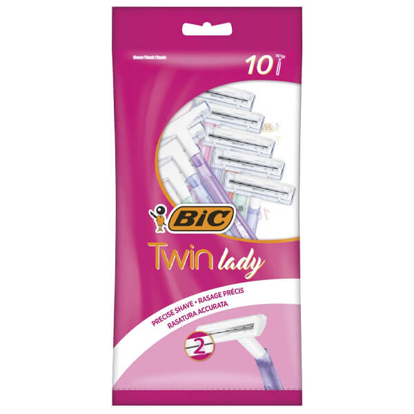ΞΥΡΑΦΑΚΙΑ BIC TWIN LADY (ΕΙΣΑΓΩΓΗΣ) 10τεμ