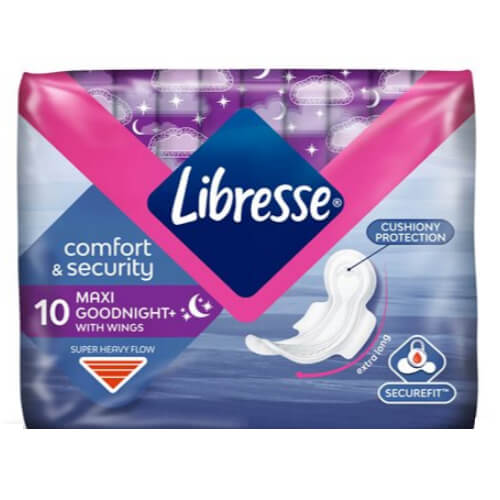 ΣΕΡΒΙΕΤΕΣ LIBRESSE MAXI NIGHT 10τεμ