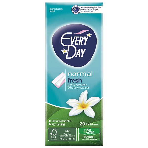 ΣΕΡΒΙΕΤΑΚΙ EVERYDAY FRESH NORMAL 20τεμ
