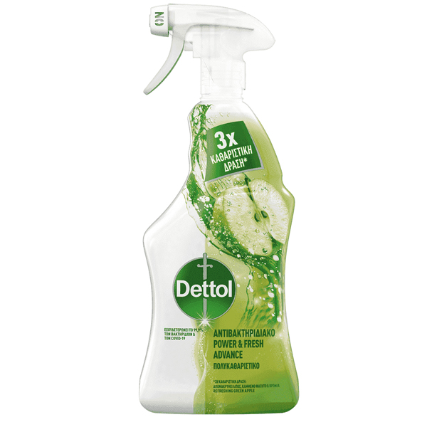 DETTOL ΠΟΛΥΚΑΘΑΡΙΣΤΙΚΟ ΠΡΑΣΙΝΟ ΜΗΛΟ ΑΝΤΛΙΑ 500ml