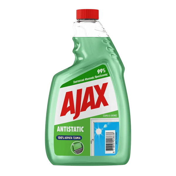 ΥΓΡΟ ΤΖΑΜΙΩΝ AJAX ΑΝΤΑΛΛΑΚΤΙΚΟ ANTISTATIC 750ml