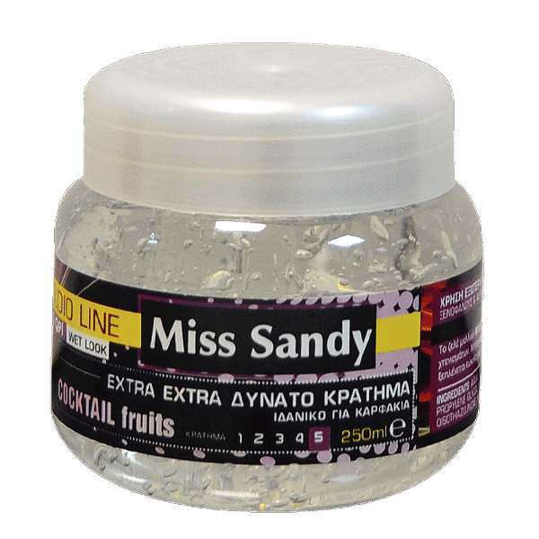 ΖΕΛΕ EXTRA ΔΥΝΑΤΟ ΚΡΑΤΗΜΑ MISS SANDY ΔΙΑΦΑΝΕΣ 250ml