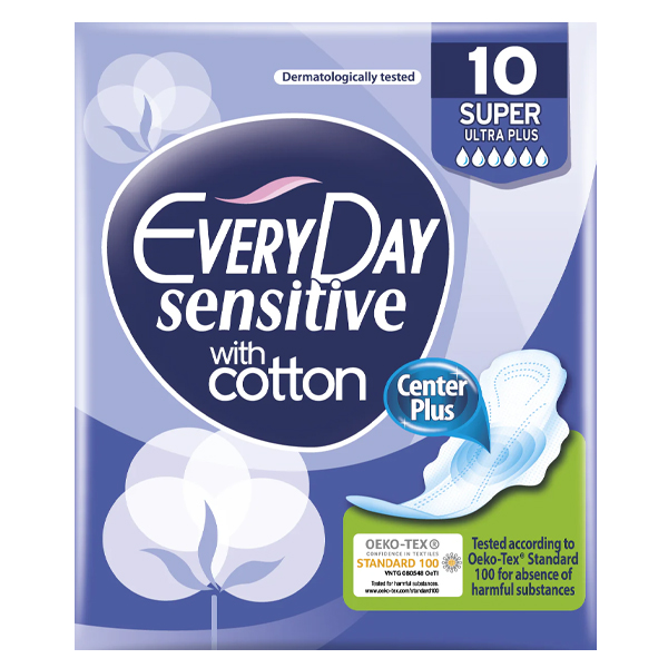 ΣΕΡΒΙΕΤΕΣ EVERYDAY SENSITIVE SUPER ULTRA PLUS 10τεμ