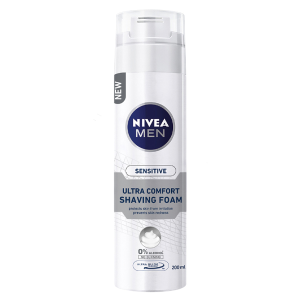 ΑΦΡΟΣ ΞΥΡΙΣΜΑΤΟΣ NIVEA SENSITIVE ULTRA COMFORT 200ml