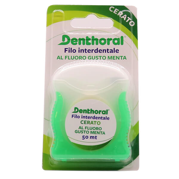ΟΔΟΝΤΙΚΟ ΝΗΜΑ DENTHORAL FILO INTERDENTALE CERATO 50m