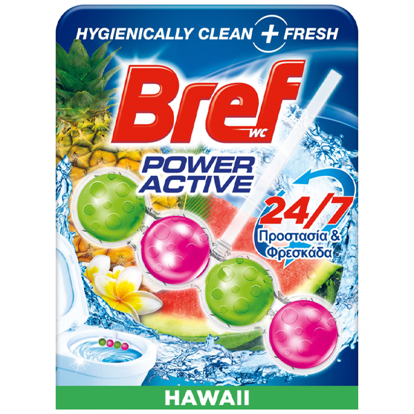 WC BLOCK BREF POWER ACTIVE HAWAII ESCAPES 50ml
