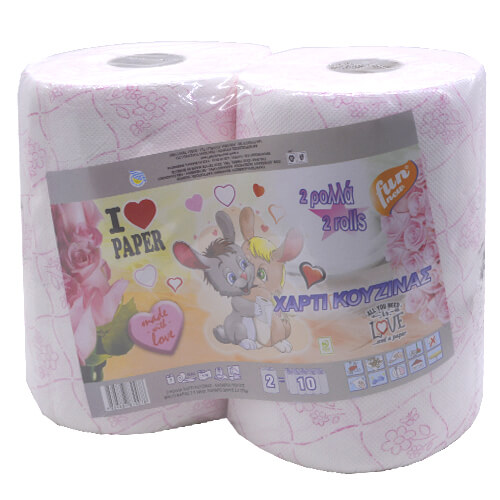 ΧΑΡΤΙ ΚΟΥΖΙΝΑΣ I LOVE PAPER 2x290γρ