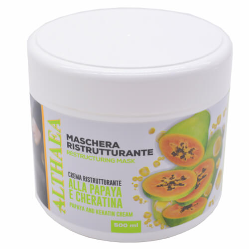 ΜΑΣΚΑ ΜΑΛΛΙΩΝ ALTHAEA PAPAYA CHERATINA 500ml