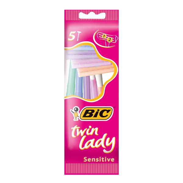 ΞΥΡΑΦΑΚΙΑ BIC TWIN LADY (ΕΙΣΑΓΩΓΗΣ) 5τεμ