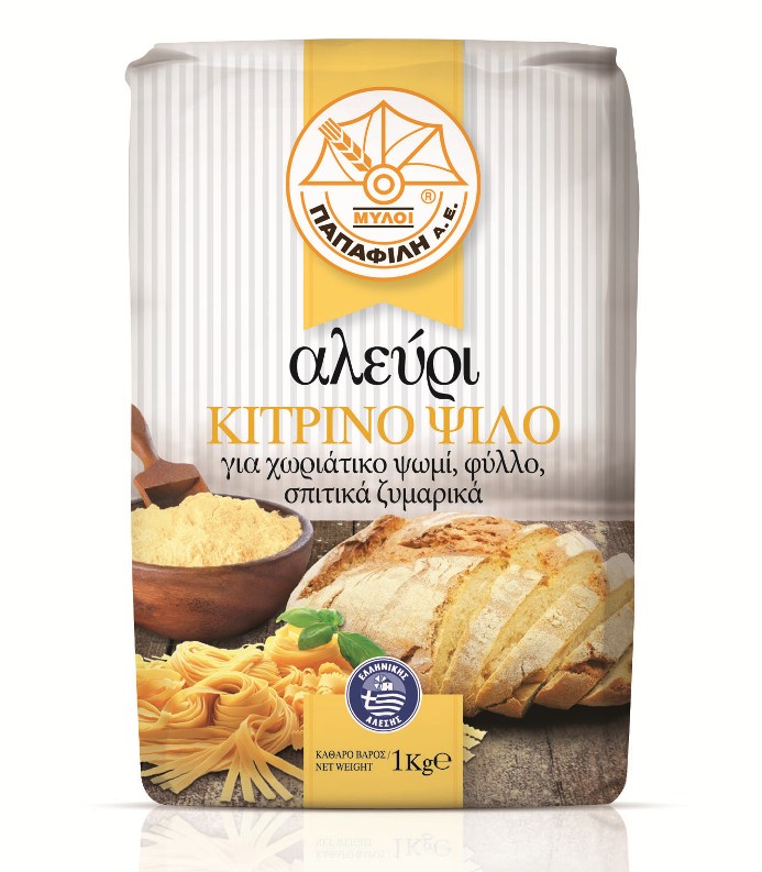ΑΛΕΥΡΙ ΚΙΤΡΙΝΟ ΨΙΛΟ ΠΑΠΑΦΙΛΗ 1kg
