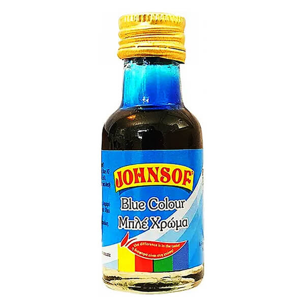 ΧΡΩΜΑ ΖΑΧΑΡΟΠΛΑΣΤΙΚΗΣ ΜΠΛΕ JOHNSOF 28ml