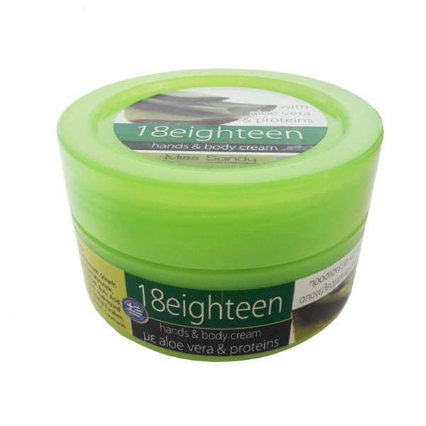 ΚΡΕΜΑ ΧΕΡΙΩΝ & ΣΩΜΑΤΟΣ 18EIGHTEEN ALOE VERA 200ml
