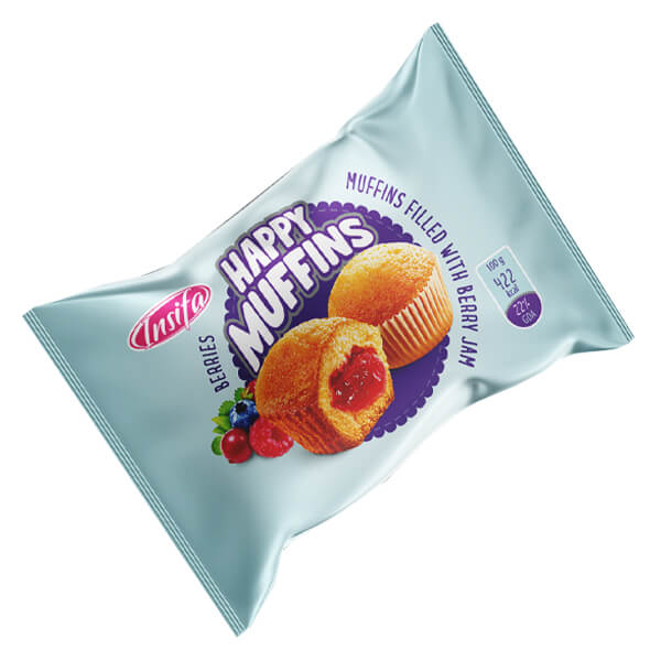 ΚΕΙΚ BERRIES HAPPY MUFFINS 24x40γρ