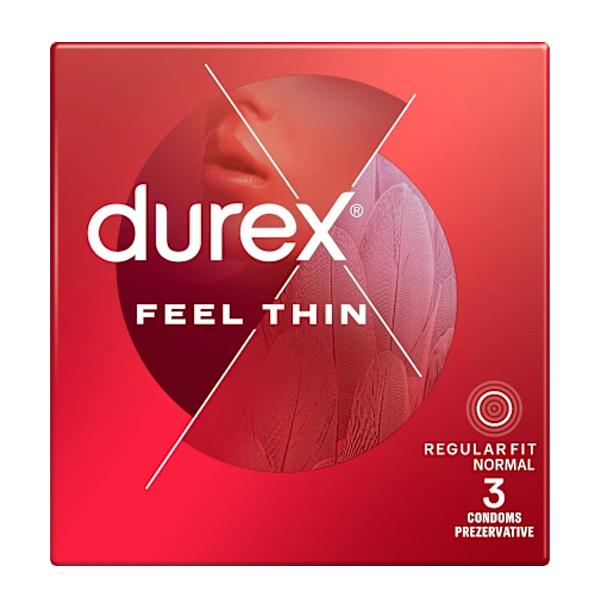 ΠΡΟΦΥΛΑΚΤΙΚΑ DUREX FEELTHIN 3τεμ