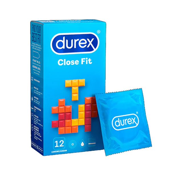 ΠΡΟΦΥΛΑΚΤΙΚΑ DUREX CLOSE FIT 12τεμ