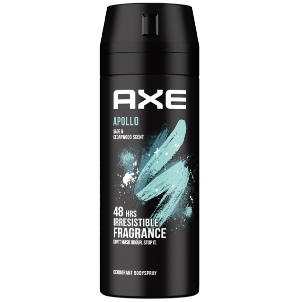 ΑΠΟΣΜΗΤΙΚΟ AXE BODY SPRAY APOLLO 150ml