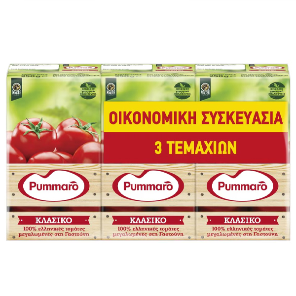 PASSATA PUMMARO 3x250γρ