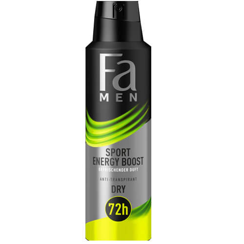 ΑΠΟΣΜΗΤΙΚΟ FA DEO SPRAY MEN SPORT ENERGY BOOST 150ml