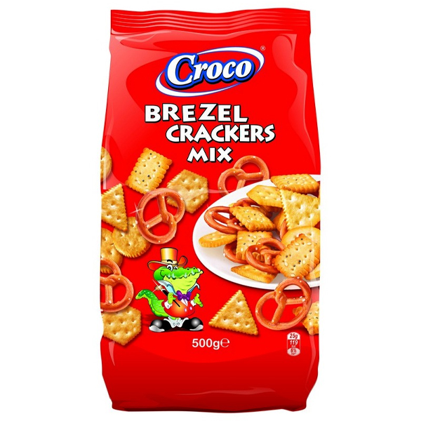 ΚΡΑΚΕΡ BREZEL MIX CROCO 500γρ