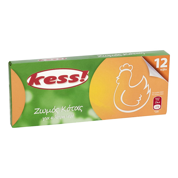 ΚΥΒΟΣ ΚΟΤΑΣ KESS 12τεμ x 120γρ