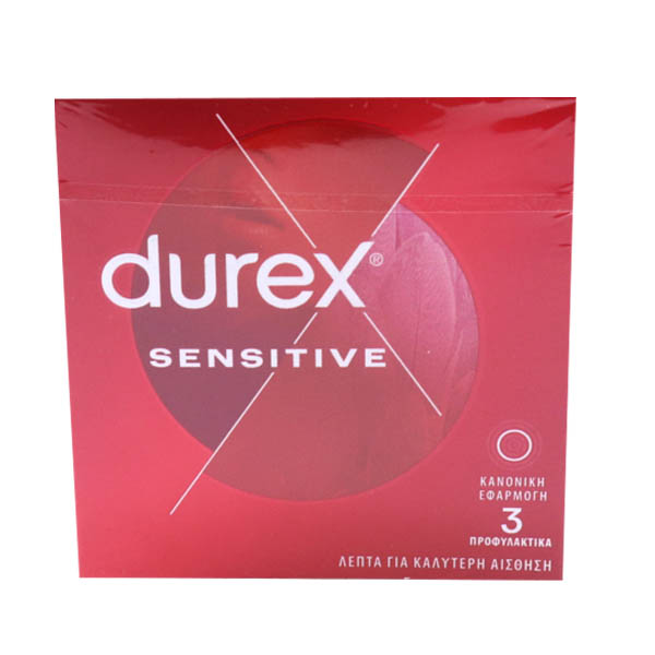 ΠΡΟΦΥΛΑΚΤΙΚΑ DUREX SENSITIVE 3τεμ