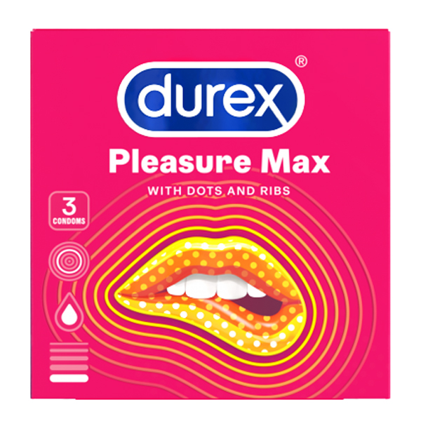 ΠΡΟΦΥΛΑΚΤΙΚΑ DUREX PLEASUREMAX 3τεμ