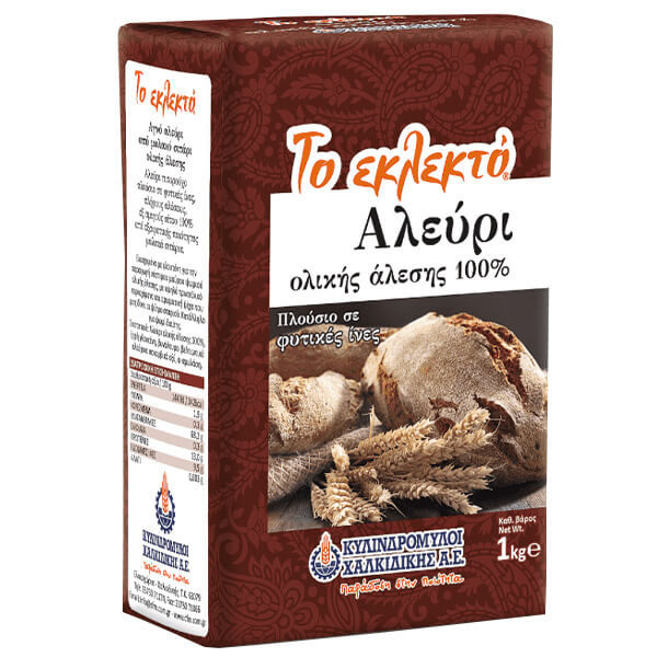 ΑΛΕΥΡΙ ΟΛΙΚΗΣ ΑΛΕΣΕΩΣ ΤΟ ΕΚΛΕΚΤΟ 1000γρ