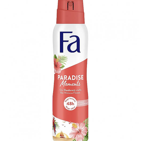 ΑΠΟΣΜΗΤΙΚΟ FA DEO SPRAY MOMENTS PARADISE 0% 150ml