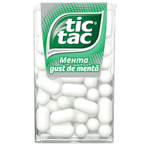ΚΑΡΑΜΕΛΑΚΙΑ TIC TAC ΜΕΝΤΑ 24x18γρ