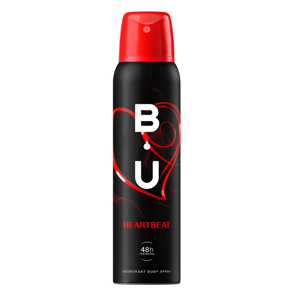 ΑΠΟΣΜΗΤΙΚΟ B.U. DEO SPRAY HEARTBEAT 150ml