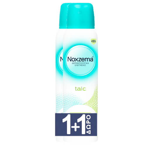 ΑΠΟΣΜΗΤΙΚΟ NOXZEMA TALC (1+1 ΔΩΡΟ) 150ml