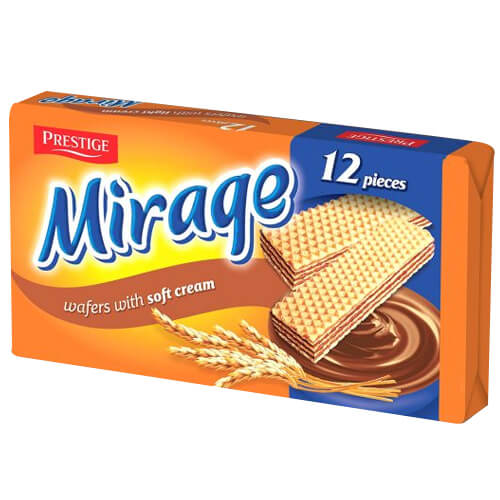 ΓΚΟΦΡΕΤΑ MIRAGE ΜΕ ΚΡΕΜΑ ΚΑΚΑΟ 135γρ