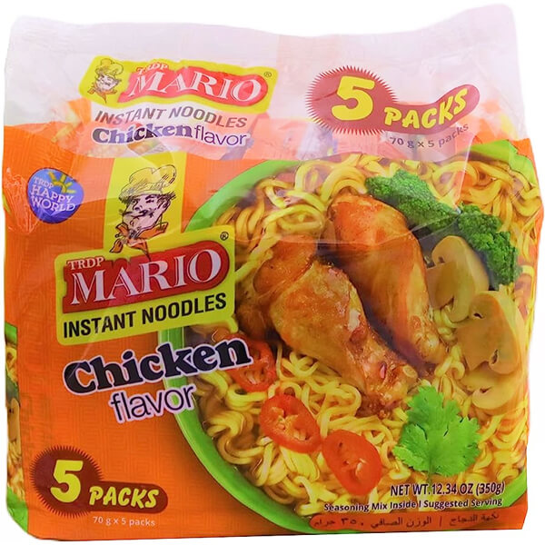 NOODLES MARIO ΚΟΤΟΠΟΥΛΟ 5x70γρ