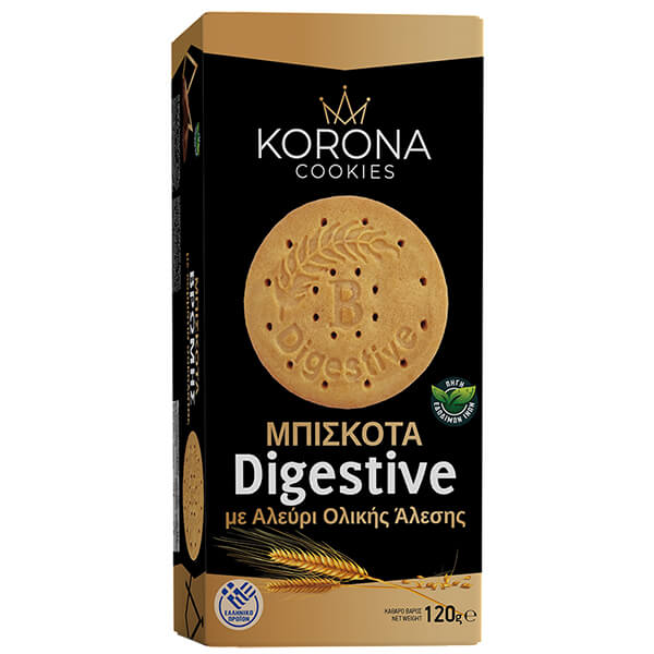 ΜΠΙΣΚΟΤΑ KORONA DIGESTIVE ΟΛΙΚΗΣ ΑΛΕΣΗΣ 120γρ